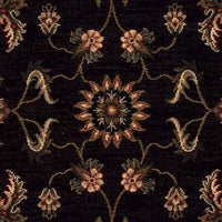 Oriental Weavers Sphinx Ariana 311k3 Black / Ivory Area Rug