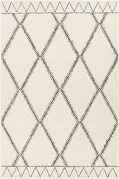 Surya Arsenal Arl-2302 Cream, Black Area Rug