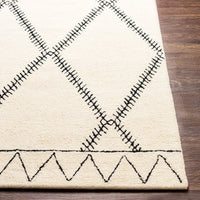 Surya Arsenal Arl-2302 Cream, Black Area Rug