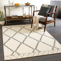 Surya Arsenal Arl-2302 Cream, Black Area Rug