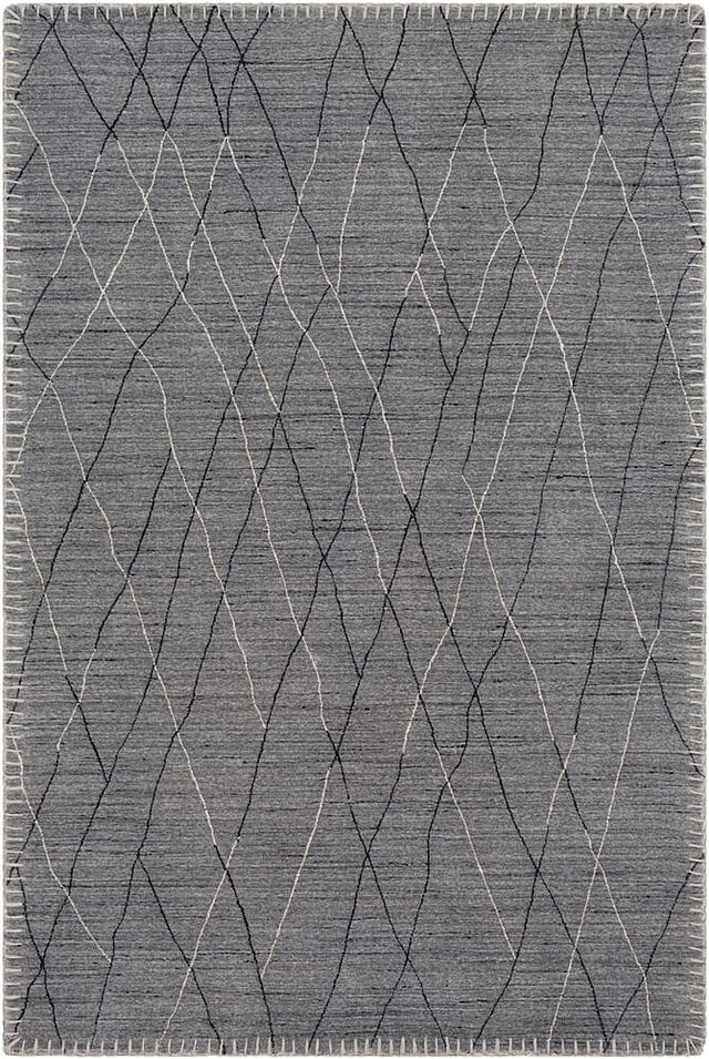 Surya Arlequin Arq-2300 Medium Gray, Taupe, Black Rugs.