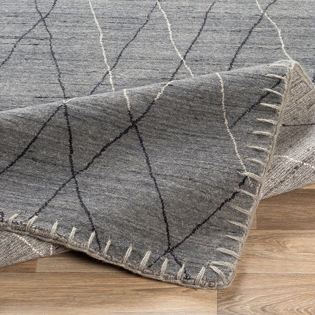 Surya Arlequin Arq-2300 Medium Gray, Taupe, Black Rugs.