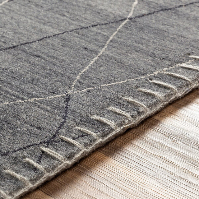 Surya Arlequin Arq-2300 Medium Gray, Taupe, Black Rugs.