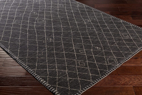 Surya Arlequin Arq-2301 Black, Cream Rugs.