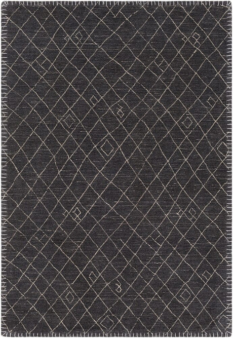 Surya Arlequin Arq-2301 Black, Cream Rugs.