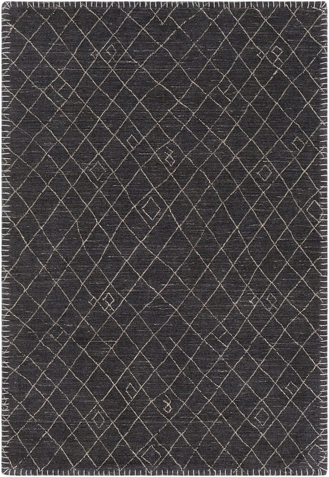 Surya Arlequin Arq-2301 Black, Cream Rugs.