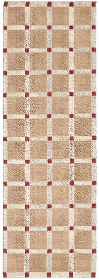 Chandra Art Art3517 Tan / Ivory / Brown Geometric Area Rug