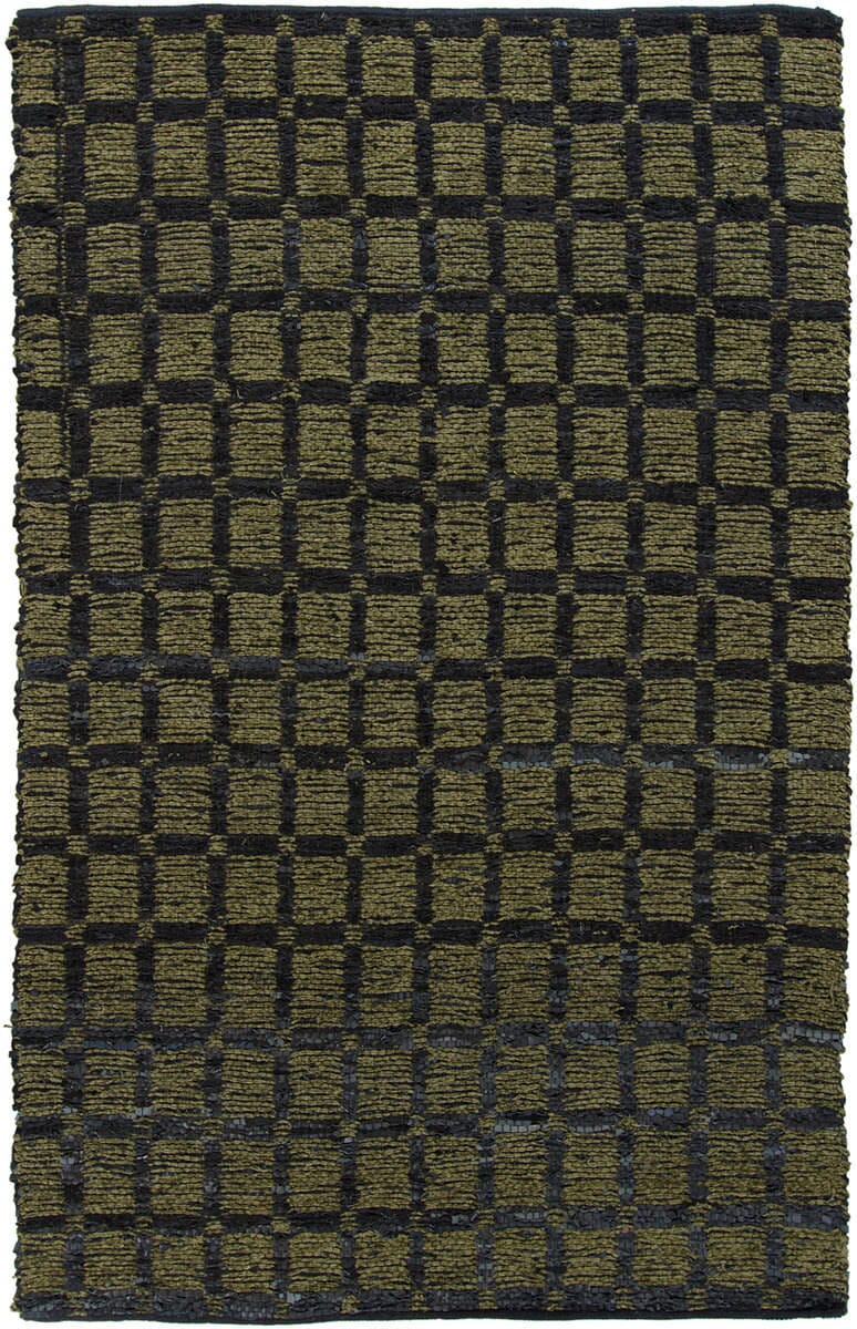 Chandra Art Art3688 Green / Brown Geometric Area Rug