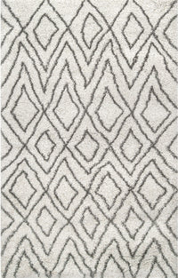 Nuloom Willette Diamond Nwi2658B Ivory Area Rug