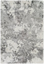 Surya Alta Shag Asg-2304 White, Light Gray, Medium Gray Rugs.