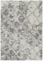 Surya Alta Shag Asg-2305 White, Light Gray, Medium Gray Rugs.