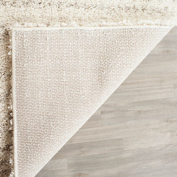 Safavieh Arizona Shag Asg741A Ivory / Beige Moroccan Area Rug