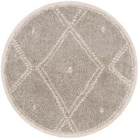 Safavieh Arizona Shag Asg748D Grey / Ivory Geometric Area Rug