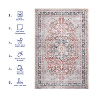 AreaRugs.com Wavaj Nwa1190A Beige Area Rug