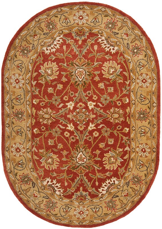 Safavieh Antiquities At249C Rust / Gold Area Rug