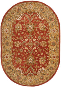 Safavieh Antiquities At249C Rust / Gold Area Rug