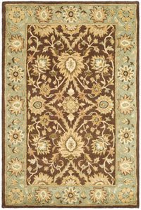 Safavieh Antiquities At249D Chocolate / Blue Area Rug