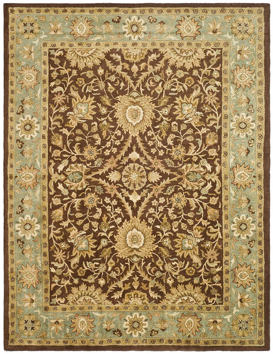 Safavieh Antiquities at249d Chocolate / Blue Area Rug