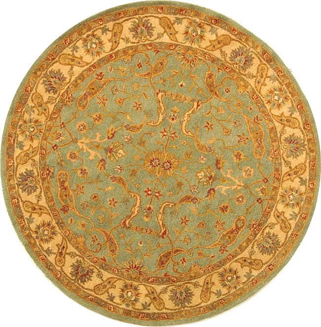 Safavieh Antiquities At311B Teal / Beige Area Rug