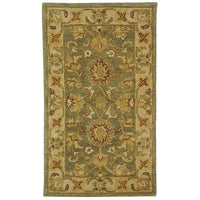 Safavieh Antiquities At313A Green / Gold Area Rug