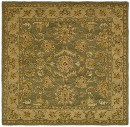 Safavieh Antiquities At313A Green / Gold Area Rug