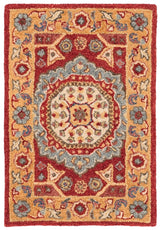 Safavieh Antiquity At501Q Red / Orange Rugs.