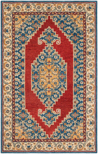 Safavieh Antiquity At505M Blue / Red Area Rug