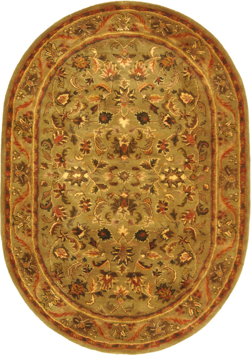 Safavieh Antiquities at52a Sage / Gold Area Rug