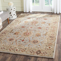 Safavieh Antiquity At816B Grey Beige / Sage Area Rug