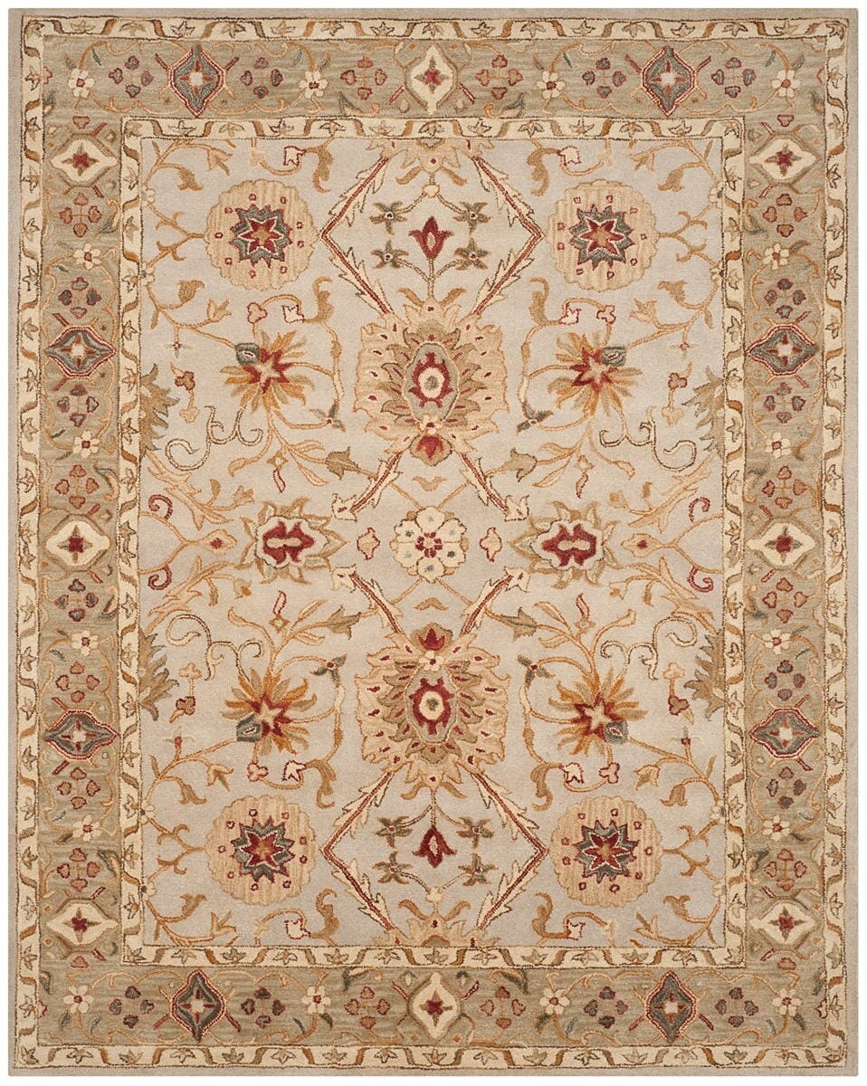 Safavieh Antiquity At816B Grey Beige / Sage Area Rug