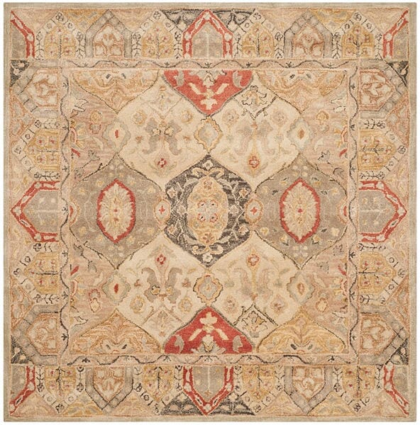 Safavieh Antiquity At830A Beige / Multi Area Rug