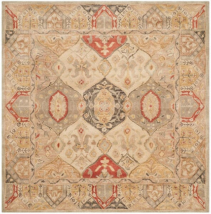 Safavieh Antiquity At830A Beige / Multi Area Rug