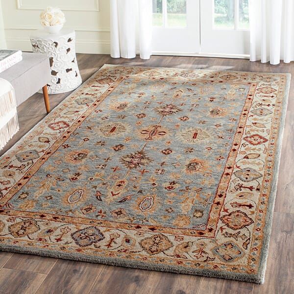 Safavieh Antiquity At847A Blue / Ivory Area Rug