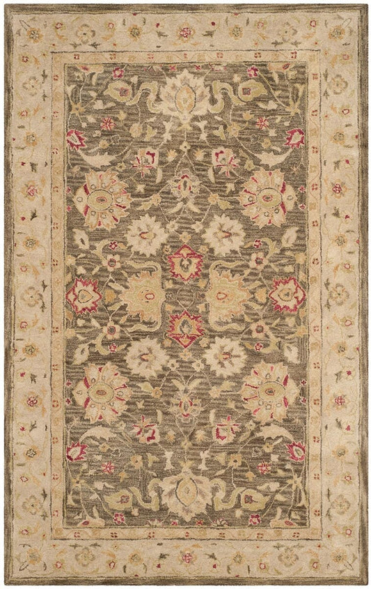 Safavieh Antiquity At853A Olive Grey / Beige Area Rug