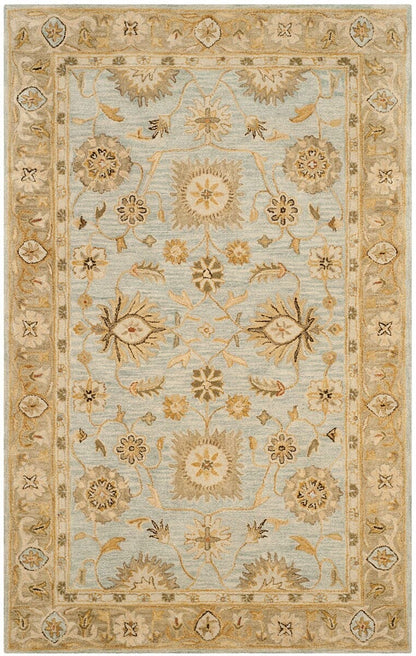 Safavieh Antiquity At856B Light Blue / Sage Area Rug