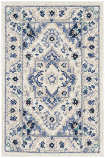 Nourison Passion Psn33 Ivory/Grey Area Rug