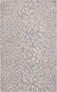 Surya Athena ath-5001 Pale Blue / Taupe Animal Prints /Images Area Rug