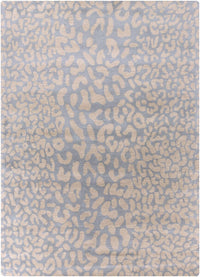 Surya Athena ath-5001 Pale Blue / Taupe Animal Prints /Images Area Rug