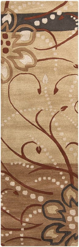 Surya Athena ath-5006 Tan / Beige / Brown / Charcoal Rugs.
