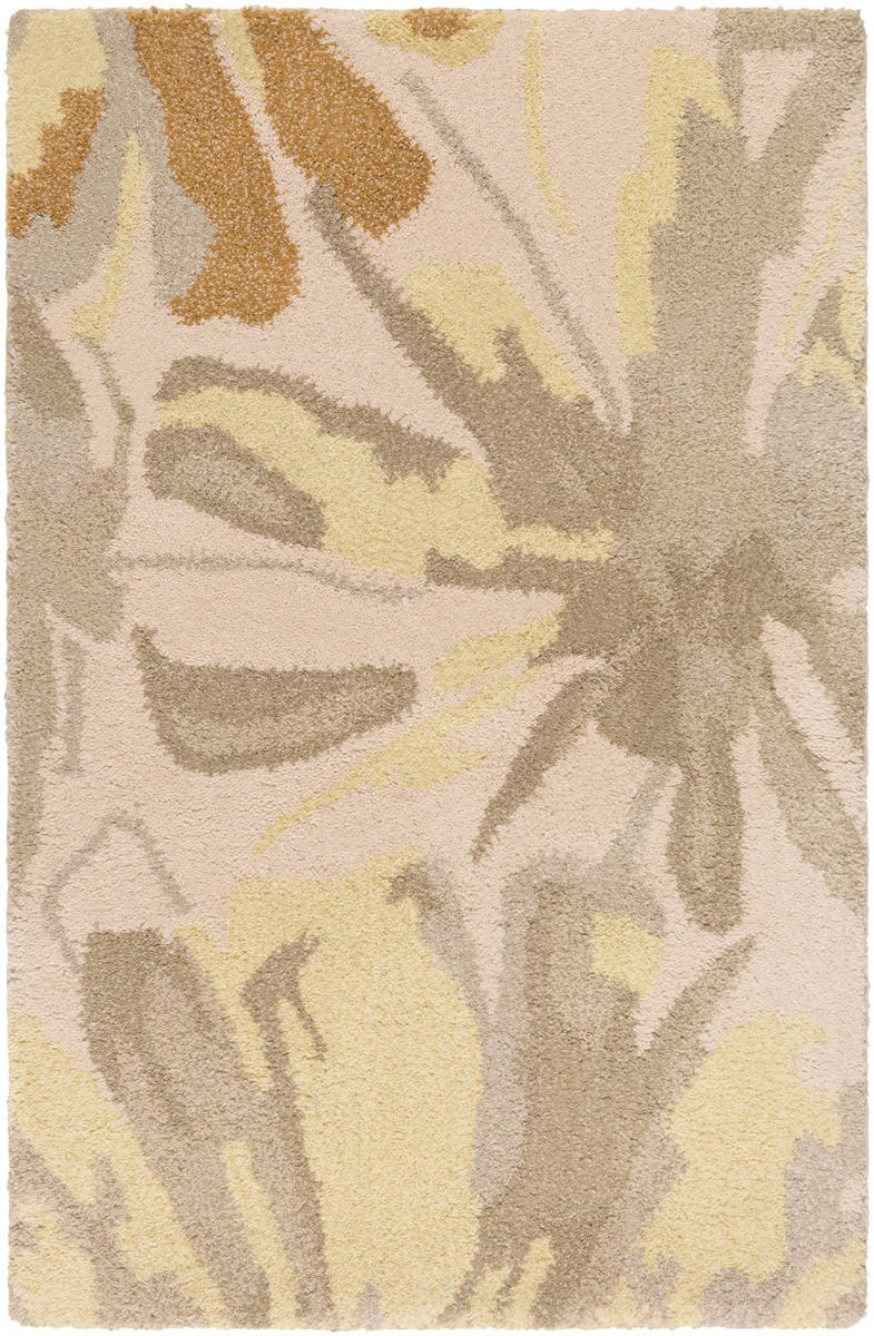 Surya Athena Ath-5071 Ivory / Pear / Slate Green Floral / Country Area Rug