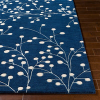 Surya Athena Ath-5156 Navy, Khaki, Sage, Sea Foam Floral / Country Area Rug