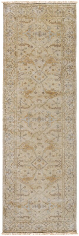 Surya Antique Atq-1000 Moss / Beige / Lime / Gray Rugs.