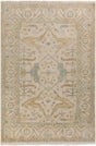 Surya Antique Atq-1000 Moss / Beige / Lime / Gray Rugs.