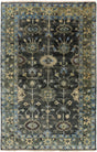 Surya Antique Atq-1008 Dark Green, Charcoal, Medium Gray Rugs.