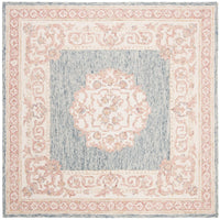 Safavieh Aubusson Aub101M Blue / Pink Area Rug