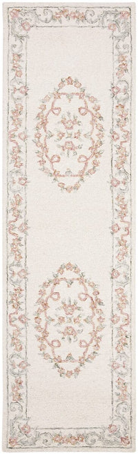 Safavieh Aubusson Aub102A Ivory / Pink Area Rug