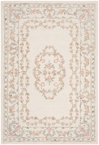 Safavieh Aubusson Aub102A Ivory / Pink Area Rug