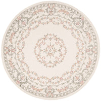 Safavieh Aubusson Aub102A Ivory / Pink Area Rug