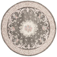 Safavieh Aubusson Aub105H Ivory / Charcoal Area Rug