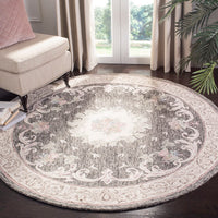 Safavieh Aubusson Aub105H Ivory / Charcoal Area Rug